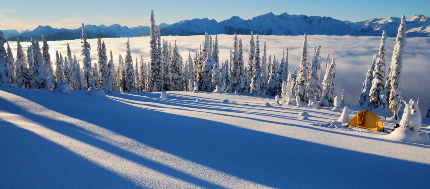 Канада идеальное место для зимнего отдыха
