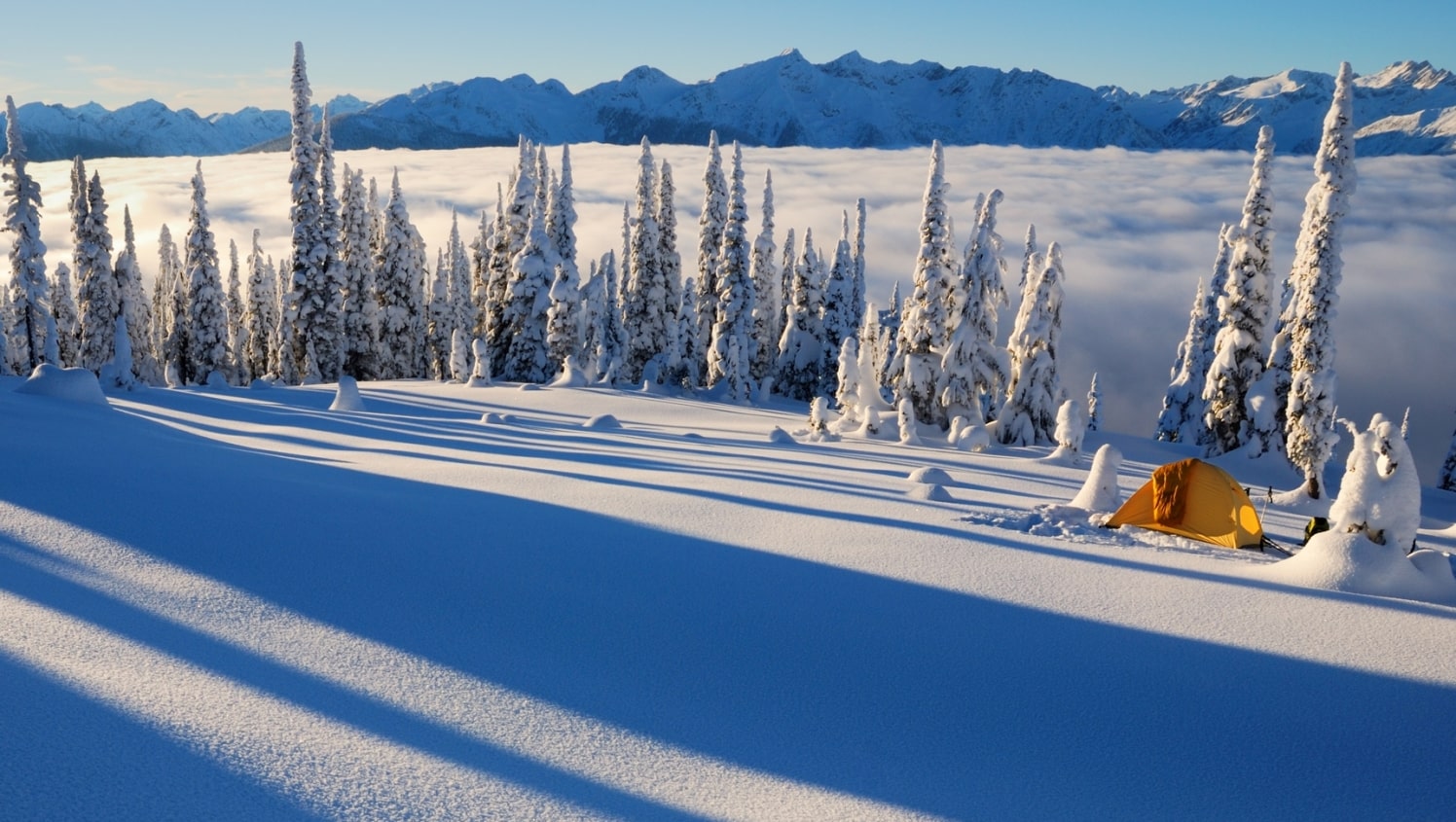 Лучшие зимние Национальные парки Канады 