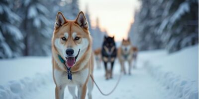 Экскурсии на собачьих упряжках в Канаде